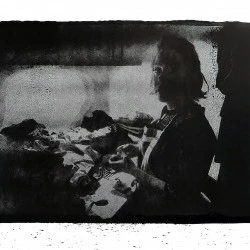 RNP 222 - Révélation à l'encre de Chine sur papier de format 100 x 119 réalisé en 2022 - Thomas de Vuillefroy 