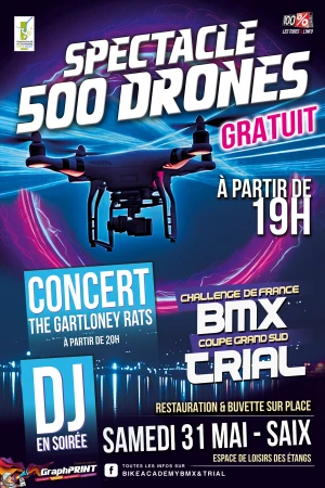 Affiche Challenge de France BMX & Coupe Grand Sud Trial