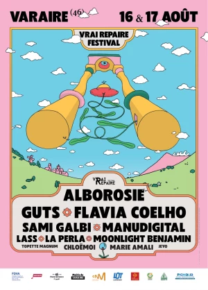 Affiche Vrai Repaire Festival