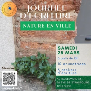 Affiche Journée d'écriture 