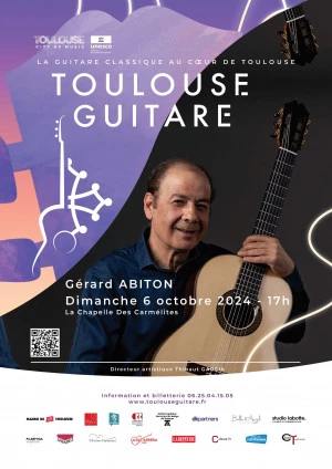 Affiche Gérard ABITON - D. Scarlatti / J.S. Bach