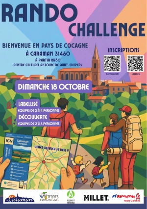 Affiche Rando Challenge à Caraman