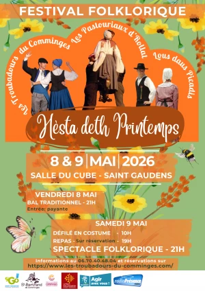 Affiche Festival Folklorique Hèsta deth Printemps