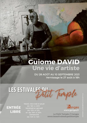 Affiche exposition Guiome David