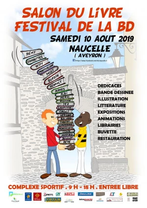 Affiche Festival de la BD et Salon du livre 