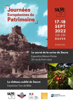 Affiche Exposition : « Le château oublié de Sauve »