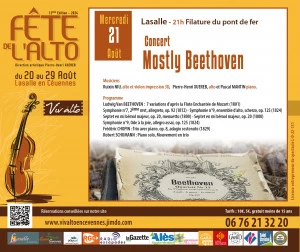Affiche Mostly Beethoven