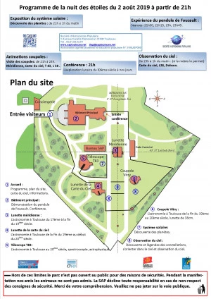 Affiche Nuit des étoiles 2019
