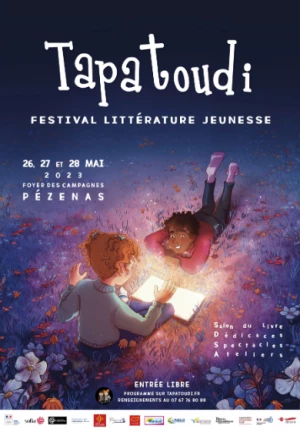 Affiche Festival Littérature Jeunesse Tapatoudi 