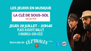 Affiche Les Jeudis en Musique avec La Clé de Sous-Sol