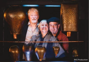 Affiche Rêveries théâtrales et musicales pour les 20 ans du Musée de la Cloche et de la Sonnaille.