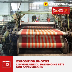 Affiche EXPOSITION PHOTOS : L'inventaire du patrimoine fête son anniversaire