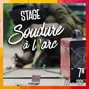 Affiche Stage soudure à l'arc
