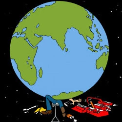 What we need to do - encre et aquarelle