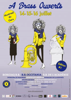 Affiche Festival A Brass Ouverts