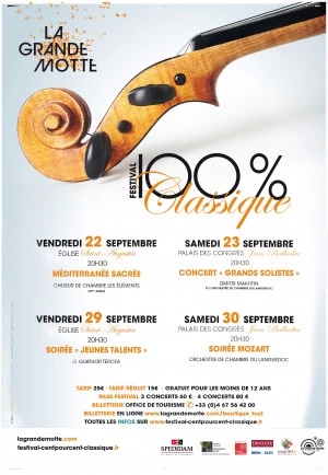 Affiche Festival 100% Classique