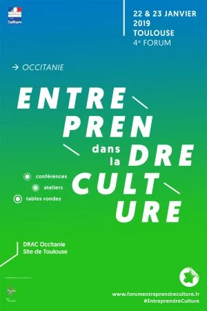 Affiche Forum Entreprendre dans la Culture