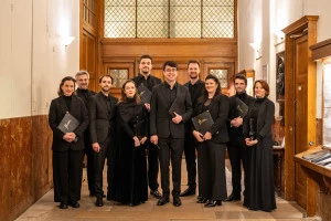 Affiche Ensemble La sportelle: "Hymne à la Vierge" direction Owain Park