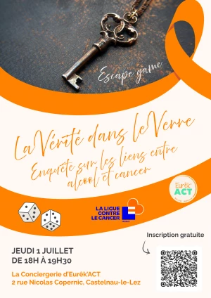 Affiche La Vérité dans le Verre : enquête sur les liens entre alcool et cancer