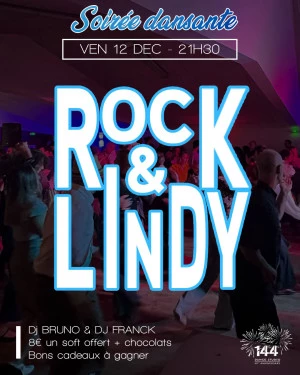 Affiche Soirée dansante Rock & Lindy