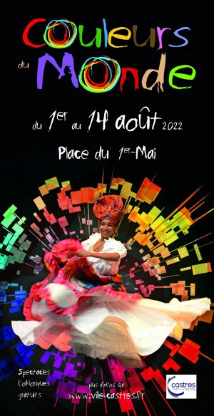 Affiche Festival Couleurs du monde