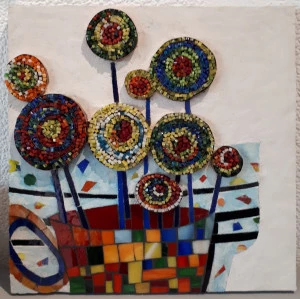 Affiche Stages de mosaïque contemporaine