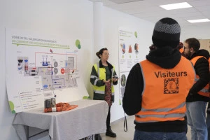 Affiche Visite du centre de tri BRUGERIA