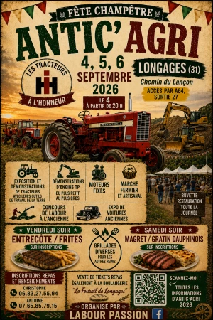 Affiche Antic'Agri 2026