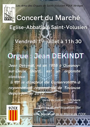 Affiche Concert du Marché