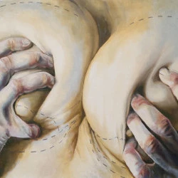 CHAIR 1 - Huile sur toile - 160 x 90 cm - 2020