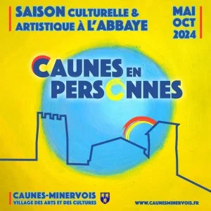 Affiche Caunes en Personnes - Vernissage le 3 mai !