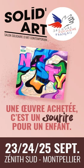 Affiche Solid'Art Montpellier