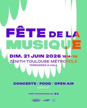 Affiche Fête de la musique au Zénith