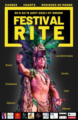 Affiche Festival RITE, Danses, Chants et Musiques du Monde