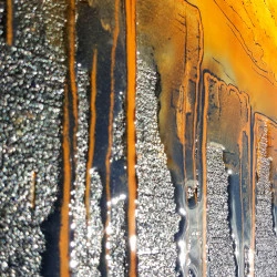 Entre Terre et Mer - technique mixte sur panneau bois 100cm x 60cm - Geordie LHERIAU 