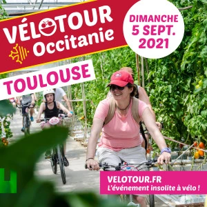 Affiche Vélotour Occitanie 