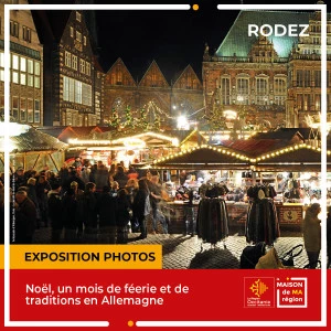 Affiche Noël, un mois de féerie et de traditions en Allemagne