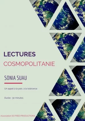 Affiche Lectures Cosmopolitanie