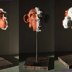 okoume - argile pvc fer- 40x20x20cm - NG 