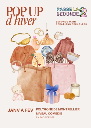 Affiche Boutique passe la seconde