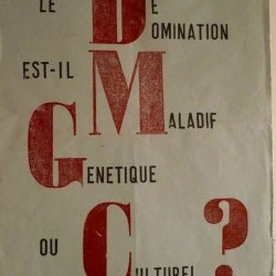 La domination - Typographie