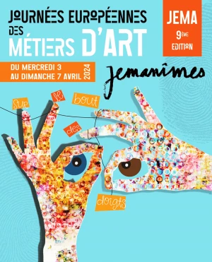 Affiche Journées Européennes des métiers d'art