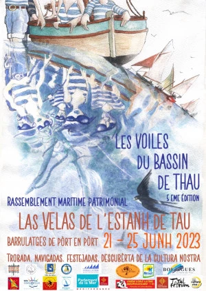 Affiche Les Voiles du Bassin de Thau