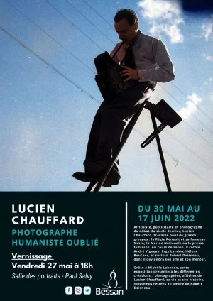Affiche Lucien CHAUFFARD - Photographe Humaniste 