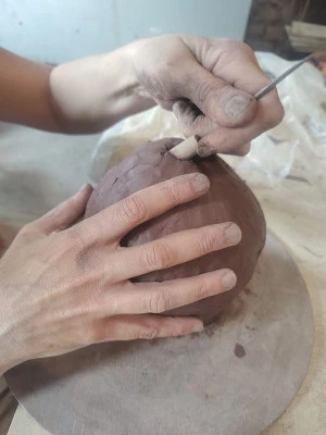 Affiche Cours de Poterie pour enfants