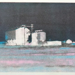 Dystopian landscapes - Risographie. 13.5 x 15.2 cm - Berta Ibáñez - 2025 