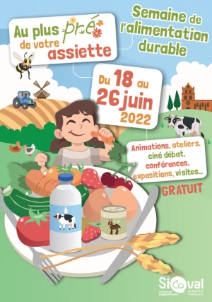Affiche La semaine de l'alimentation durable 