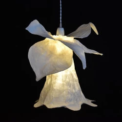 Fleur d'Alice - Sculpture papier éclairée