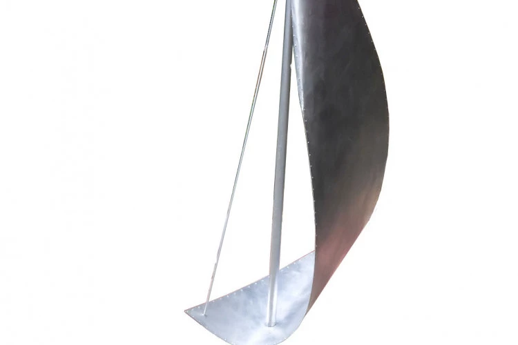 Bon Vent - 2016 - Aluminium Hauteur : 250 cm - Flore de Valicourt. 