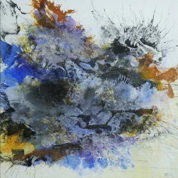 1er juin 2022 - Huile sur toile - 90x90 - 2022